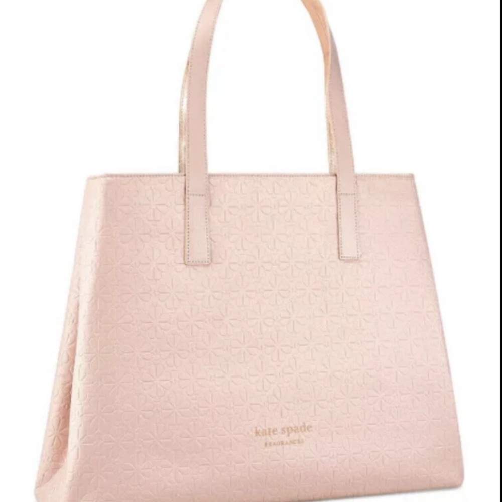 Kate Spade Blush Embossed Tote